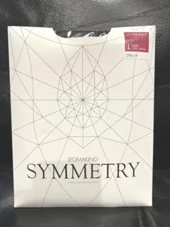 マルコ　SYMMETRY ブラック ストッキング LL-Lサイズ
