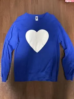 Jellan ハートプリント スウェット Lサイズ