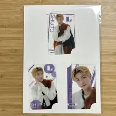 EBiDANくじ vol.2 E賞 芳賀柊斗 ビジュアルクリアカード