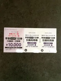 2026年最新】苗場スキーリフト券の人気アイテム - メルカリ