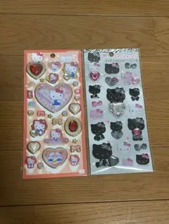 ハローキティ ジュエルシール、ストーンシール2枚セット