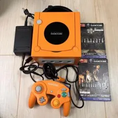 Nintendo ゲームキューブ 本体 オレンジ 箱付き