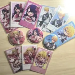 推しの子 推しの子展 缶バッジ ミニブロマイド アイ ルビー アクア セット