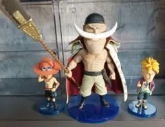 ワーコレ　白ひげ海賊団　３個まとめ売り　マルコ　エース