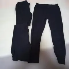 ユニクロヒートテック EXTRA WARM スパッツ 130　3枚セット