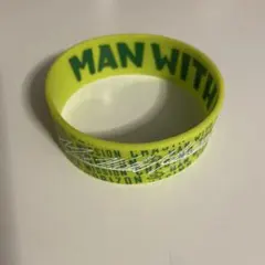 マンウィズ ラバーバンド　グリーン　黄緑