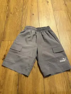 PUMA グレー カーゴショーツ 140