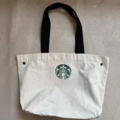 スターバックス 2wayキャンバストートバッグ アイボリー