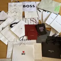 ショップ袋セット BOSS PRADA CARTIER など