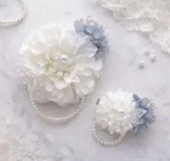 再販！親子コサージュ　卒園　入学式にオススメ！