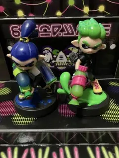 amiiboボーイ　ネオングリーンボーイ（スプラトゥーン　アミーボ）のサムネイル