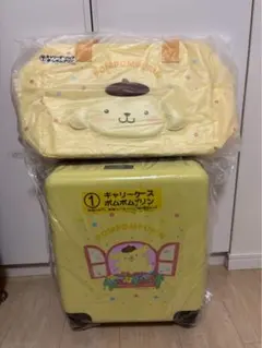 ポムポムプリン キャリーケース ポムポムプリン キャリーオンバッグ