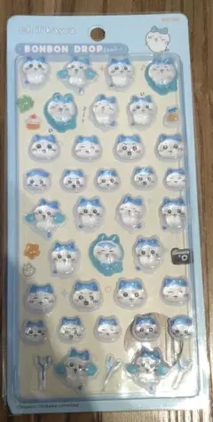 匿名発送　ボンボンドロップシール ちいかわ ハチワレ　第一弾