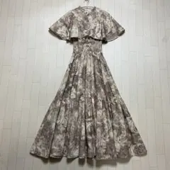 リエンダ フレアSLVペイントフラワーワンピース