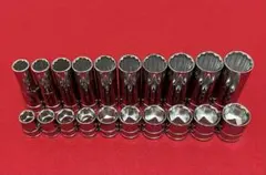未開封新品★Snap-on ソケットセット 3/8 12pcs 8mm 19mm 2025年最新】snap on ソケット セット 3/8の人気アイテム - メルカリ