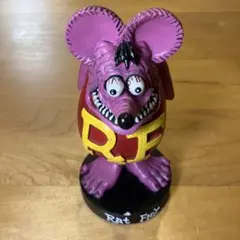 希少RAT FINK ラットフィンク　ボビングヘッド　ハンバーガー　ムーンアイズ RAT FINK ラットフィンク ボビングヘッド ハンバーガー ムーン
