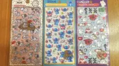 m*様 ボンボンドロップシール スティッチ ベイマックス　プチドロ101匹わんち