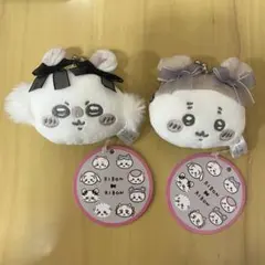 ちいかわ モモンガ 古本屋 かにちゃん ミニがまぐち リボン セット