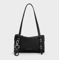 CHARLES & KEITH ミニレヴィーナイロンショルダーバッグ