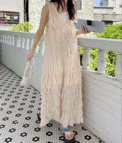 ABITOKYO シフォンキャミワンピース Lのサムネイル
