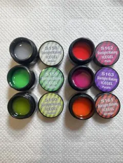 ま*あ様 アイスジェル スターライトメーキングジェル6色セットまとめ売り／粘土ジ