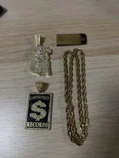 キャッシュマネーレコードネックレスb-boy 値下げ可