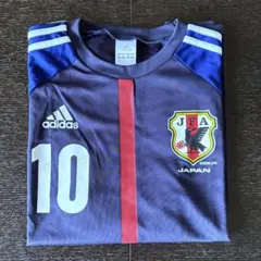 サッカー日本代表 No10 ブラジルW杯アジア最終予選 レプリカユニフォーム M