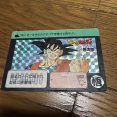 ドラゴンボール カードダス ②孫悟空 究極の必殺技 超かめはめ波