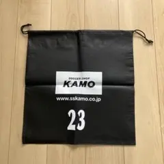 未使用❣️KAMO サッカー収納袋 23 黒のサムネイル