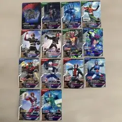 ガンバレジェンズ 仮面ライダー 昭和ライダー　１４枚