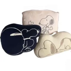 PEANUTS スヌーピー UNIQLO クッション 新品タグ付き 3個セット