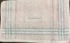 バーバリー❤︎フェイスタオル❤︎ピンク