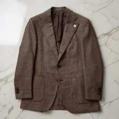 2026年最新】LARDINI カラー：ブラウン系 メンズ テーラードジャケット