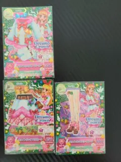 アイカツカード 3枚 ホワイトサンタコーデ キュート キャンペーン