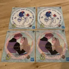 新品ディズニープリンセス1番くじアソートタオル白雪姫、美女と野獣　セット