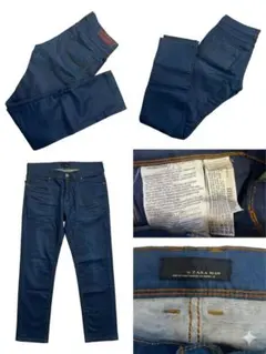 【ZARA 】スリムフィット デニムパンツ W32丈直しなし　メンズ