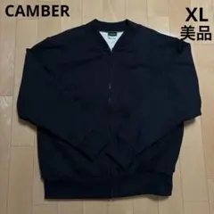90s CAMBER ジップアップスウェット　サーマル　USA ヘビーウェイト