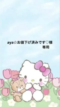 aya☆お値下げ済みです♡様専用