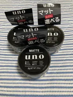 【3個セット】 uno ウーノマットエフェクター 整髪料 ヘアワックス ワックスのサムネイル