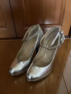 エスペランサ　パーティ用スパンコール付きハイヒール