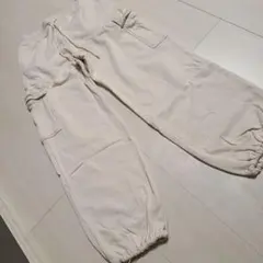 UNIQLO アイボリー カーゴパンツ S