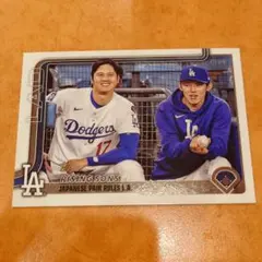 topps 大谷翔平.佐々木朗希コンボカード
