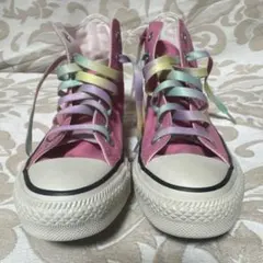 Converse オールスター　ピンク ハイカットスニーカー