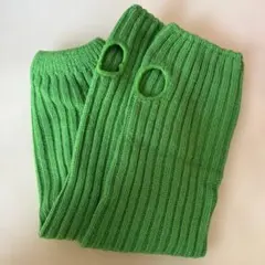 グリーン 2WAY レッグウォーマー
