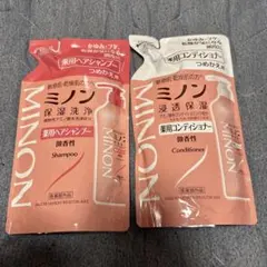 ミノン　薬用ヘアシャンプー・コンディショナーのサムネイル