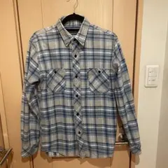 BLUE BLUE ボタンダウン チェックシャツ