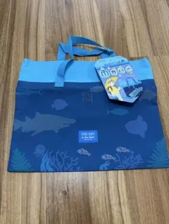 新品　雨カバー付き レッスンバッグのサムネイル