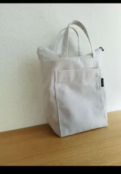 Handmade ✤ 帆布 ファスナー ミニ バッグ