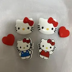 ハローキティ ダイカットクリップ りんご 当時物 - メルカリ