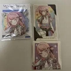 プロセカ 5周年 感謝祭 暁山瑞希 缶バッジ カード 特典ステッカー